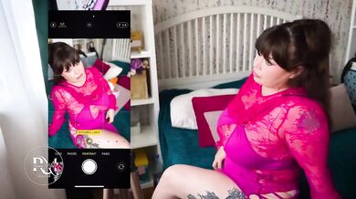 Pink Goth Self Shoot Destroyed Gushing Choked Exclusive HD Pornstar Solo Female