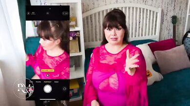 Pink Goth Self Shoot Destroyed Gushing Choked Exclusive HD Pornstar Solo Female