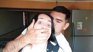 Step Mom Destroyed Me in Kitchen While Washing Dishes Big Ass Latina Rough Sex Amateur
