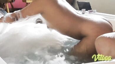 Latina Big Ass Couple Destroyed in Water Sex