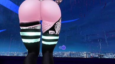 VRchat Animation Destroyed By Big Dick Dildo