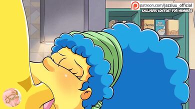 Simpsons Hentai Marge Flanders Stepmom Swallow Deeptroat Huge Tits Big Ass MILF Creampie