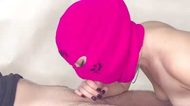 He Caught Me Stealing In His House And I Sucked His Big Dick To Avoid The Police Cumshot