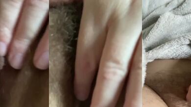 Hairy Pussy Solo Play Destroyed Gushing Choked