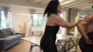 Thick Latina MILF Caught By Boyfriends For Gangbang Big Ass