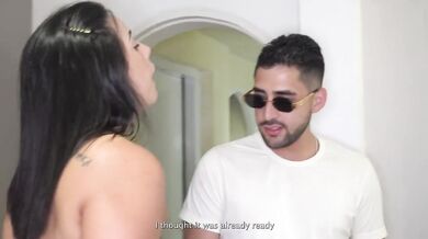 Thick Latina MILF Caught By Boyfriends For Gangbang Big Ass
