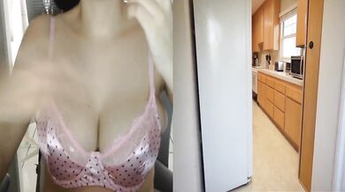 Masked Home Intruder Destroyed Big Booty MILF Cowgirl Riding Huge Cock Creampie