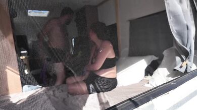 Verified Amateur Pregnant MILF With Big Natural Boobs And Big Ass Destroyed In Caravan Romantic Behind The Scenes HD