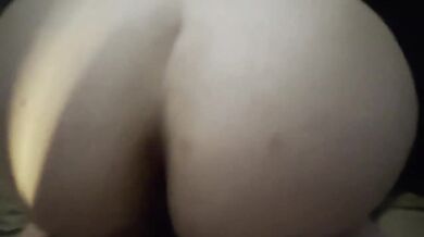 Amateur Husband Destroyed By Big Ass From Behind