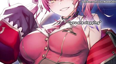 Houshou Marine Joi Destroyed Gushing Cumshot Cock Tease Femdom HD