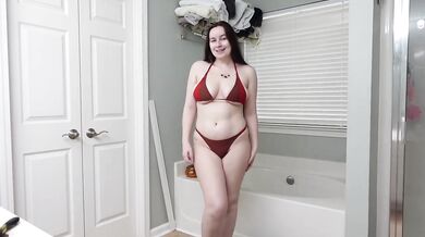 Big Natural Tits Bikini Try On Haul Destroyed Gushing Choked