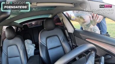 Police Officer Fucks Lovkis In Car Public Place Sexdater Pinkloving Amateur Cumshot
