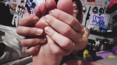 Little Elfy Destroyed Foot Fetish Lovers pt1 with Thick Thighs and Ass Pale Redhead Amateur Slut Wife