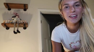 Caught Step Sis Jerking Off Dorm Then Helped Me Finish With Blowjob And Facial Cumshot