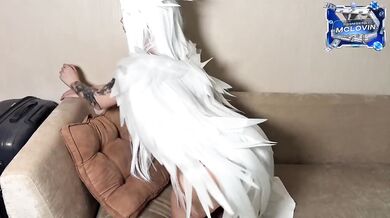 I Destroyed A Hot Blonde Angel In Tight Pussy With Big Dick Riding Doggy Cosplay