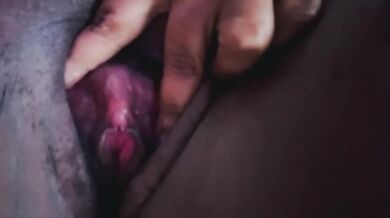 Ebony BBW Amateur Solo Masturbation Rub With Wet Pussy Exclusive HD