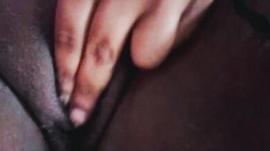 Ebony BBW Amateur Solo Masturbation Rub With Wet Pussy Exclusive HD