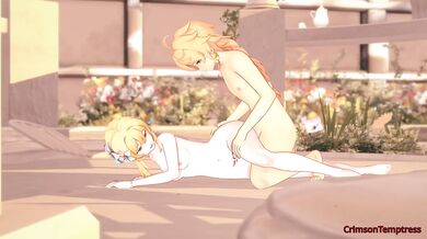 Lumin And Aether Destroyed By Meru Succubus Gushing Orgasm Choked