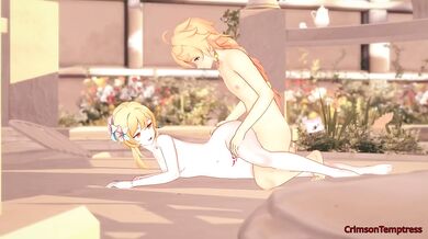Lumin And Aether Destroyed By Meru Succubus Gushing Orgasm Choked