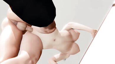 Jujutsu Kaisen Hentai Maki Destroyed and Choked in Raw Kitchen Desecration