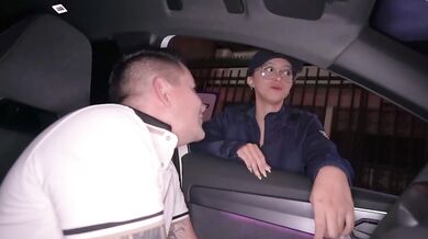 Busty Police Girl Gets Destroyed By Big Cock In Car Sex Gushing Cumshot Riding Dick Spread Legs Fuck