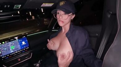 Busty Police Girl Gets Destroyed By Big Cock In Car Sex Gushing Cumshot Riding Dick Spread Legs Fuck