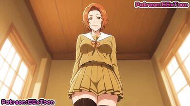 Masaki Kurosaki Big Tits Destroyed by Rough Blowjob with Gushing Cumshot in Bleach Hentai Animation by eextoon