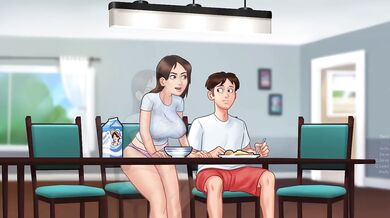 Step Fantasy Gaming Destroyed By Her Big Tits And Big Dick