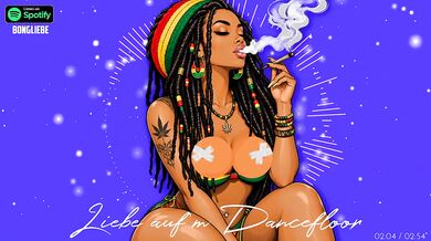 When the Moment Has Come German Reggae Cartoon Choked Gushing