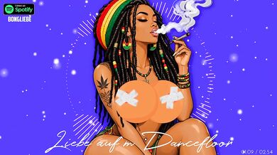 When the Moment Has Come German Reggae Cartoon Choked Gushing