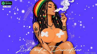 When the Moment Has Come German Reggae Cartoon Choked Gushing