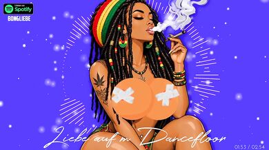 When the Moment Has Come German Reggae Cartoon Choked Gushing