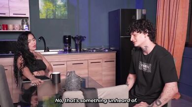 Stepson Fails Subject and Stepmom Helps Him Improve His Grades