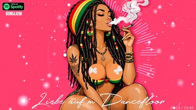 Lucky Gets Destroyed On Dancefloor German Reggae Cartoon Romance HD Porn