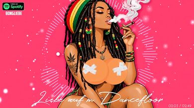 Lucky Gets Destroyed On Dancefloor German Reggae Cartoon Romance HD Porn