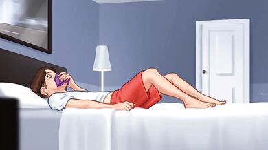 Destroyed By Stepmom In Bedroom Panties Summer Time Saga