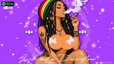 Ich steh auf ihn und seinen Dödel V1 Liebe aufm Dancefloor destroyed gushing German reggae cartoon HD porn music