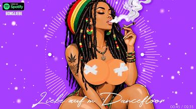 Ich steh auf ihn und seinen Dödel V1 Liebe aufm Dancefloor destroyed gushing German reggae cartoon HD porn music