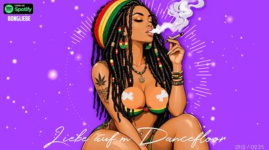 Ich steh auf ihn und seinen Dödel V1 Liebe aufm Dancefloor destroyed gushing German reggae cartoon HD porn music