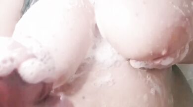 Big Tits Shower With Clothes Destroyed By Dildo Sucking Dick Amateur