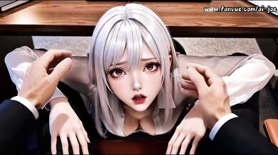 Office Secretary Gives CEO a Blowjob and More Episode 1 AI Generated Cumshot Gangbang