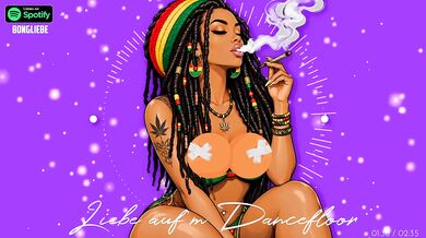 Deutsch Female Dancefloor Romance Destroyed Gushing German Reggae Music HD Cartoon