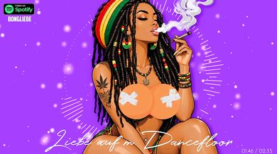 Deutsch Female Dancefloor Romance Destroyed Gushing German Reggae Music HD Cartoon