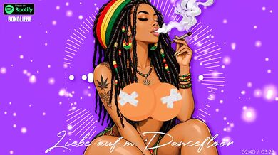 HD German Cartoon Destroyed Gushing Cock Choked Reggae Dancefloor Romance