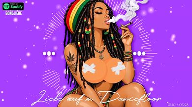 HD German Cartoon Destroyed Gushing Cock Choked Reggae Dancefloor Romance