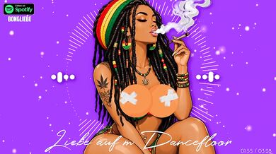 HD German Cartoon Destroyed Gushing Cock Choked Reggae Dancefloor Romance