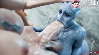 Starlight Encounters Destroyed Gushing Choked Cartoon Hentai Animation