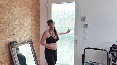 Pregnant Hungarian Couple Destroyed Shower Sex With Gushing Big Natural Boobs