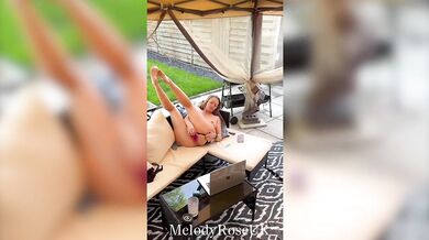 Solo Female Masturbating With Dildo Outdoors Caught Naked Playing With Pussy