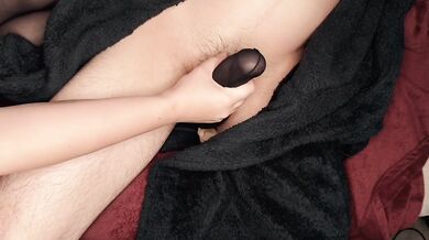 Black Stockings Nylon Feet Destroyed By Huge Cumshot Gushing Cum On Feet Foot Fetish Foot Job Big Dick
